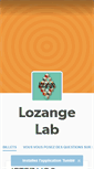 Mobile Screenshot of lozange-lab.com